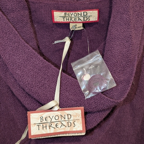 Beyond Threads Alpaca Wool Pullover Knit Sweater - Picture 3 of 7